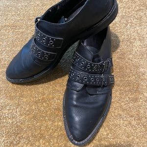 Bleaker & Bond oxfords size 8.5 black leather
